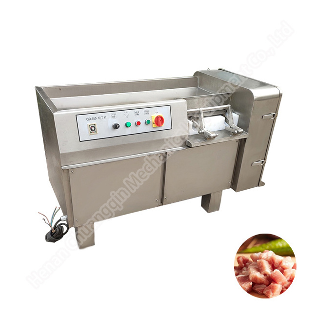 400kg/h meat cutter beef dicer machine frozen industrial frozen meat dicing machine automatic meat cuber