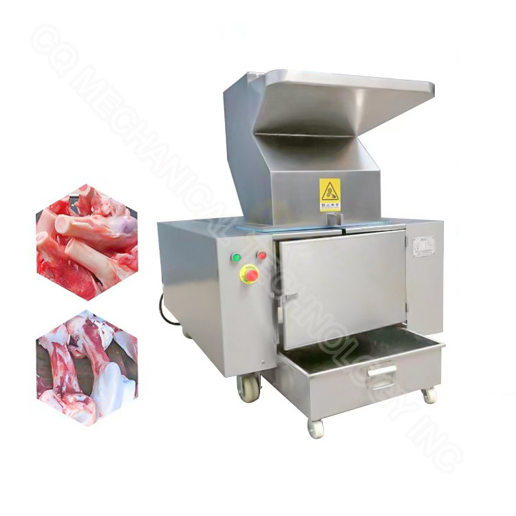 Pig grinder and chopper beef bone crusher machine