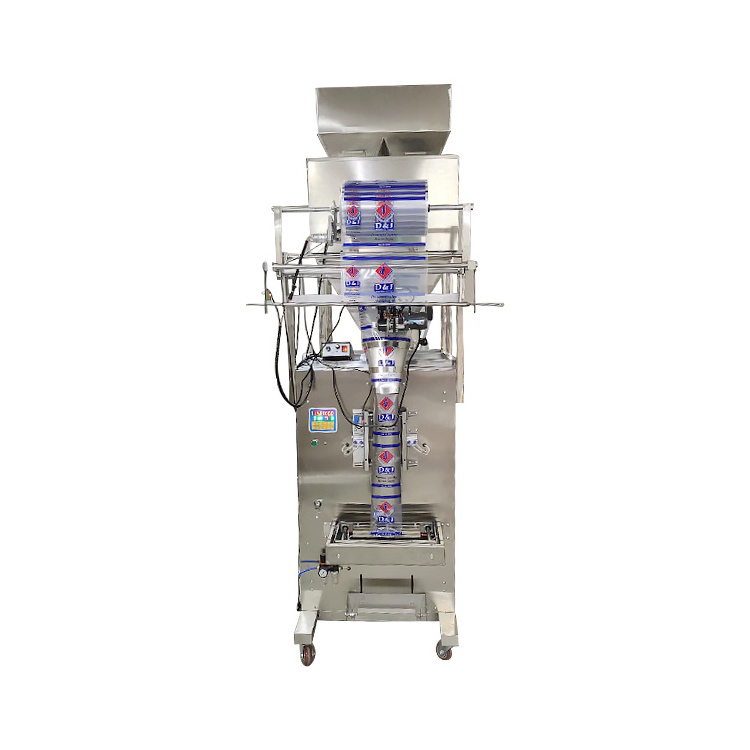 Packing machine malik powder banana chips sachets packing machine model kf 100 sugar salt stick granule sachet packing machine