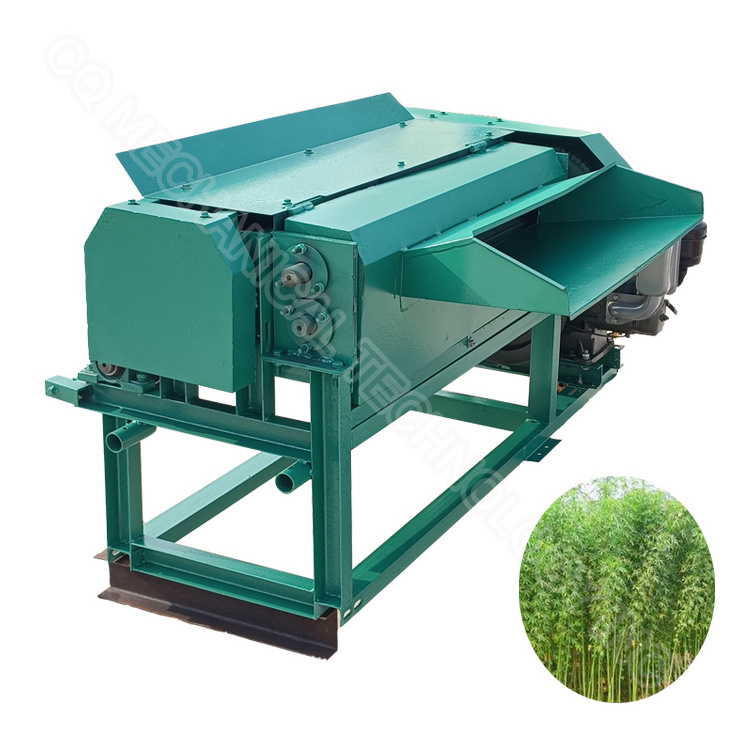 Peeling Hemp Fiber Extractor Abaca Decorticating Machine