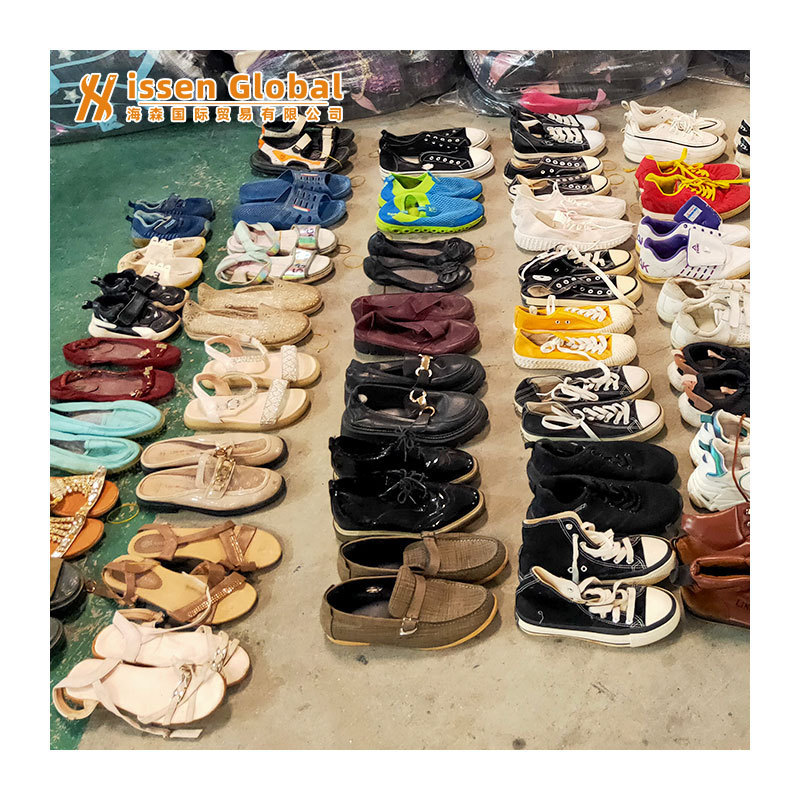 Rubber Stock Babouche Dame Original Branded Secondhand Sneakers Bales Used Kids Shoes Wholesale In Uk Sneaker