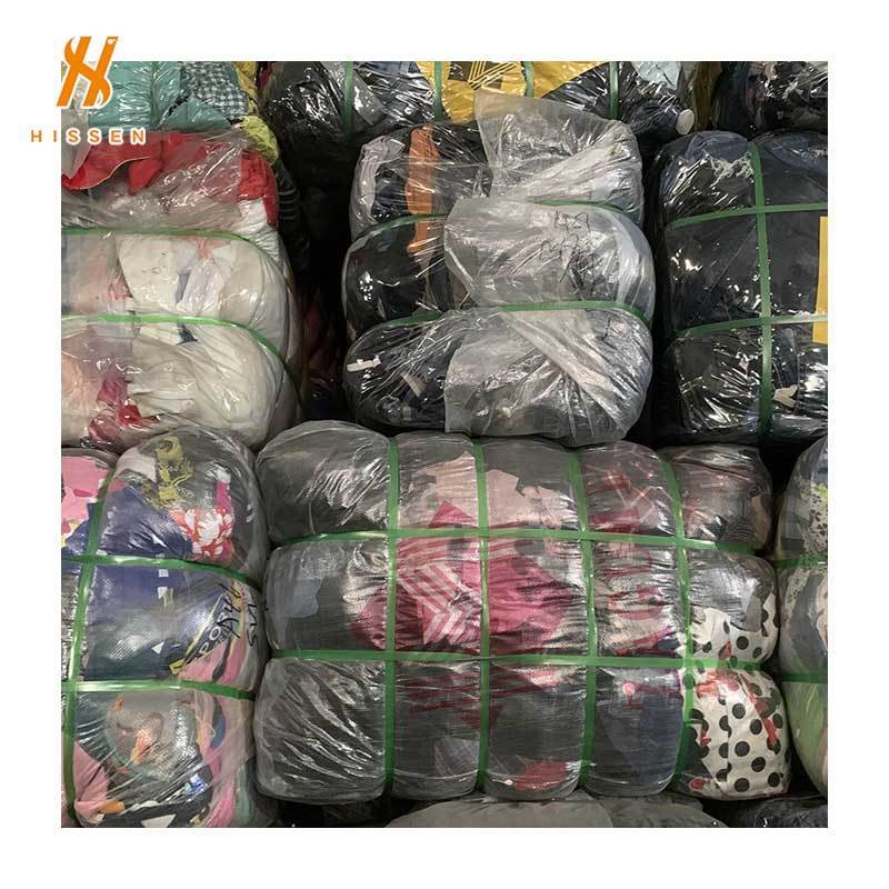 Cqs factory Bales 45 Kg Mixed Clothing Vip Korean Bale Used Clothes