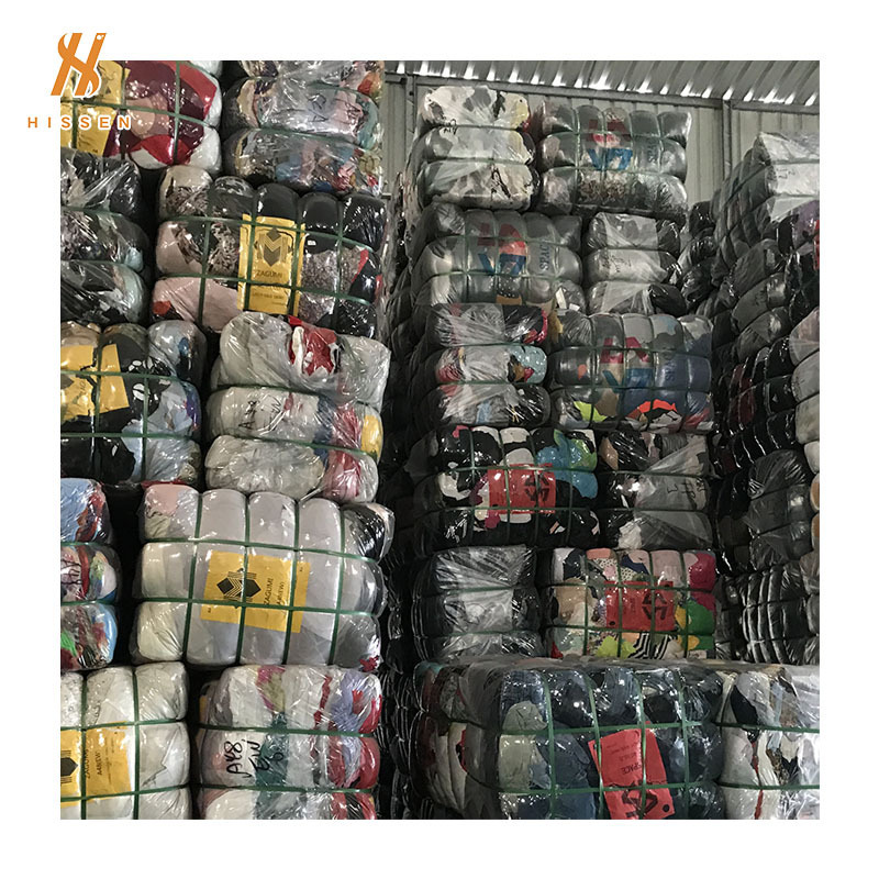 HISSEN Quality Shipping Bales Children Foreign Flannel First Hand Import Supplier Used Clothes/ Balles