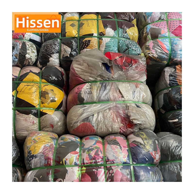 Hot Sale Clothes Pallets Bales 500kg Ropa Segunda Mano Al Por Mayor De Dama Used Clothing