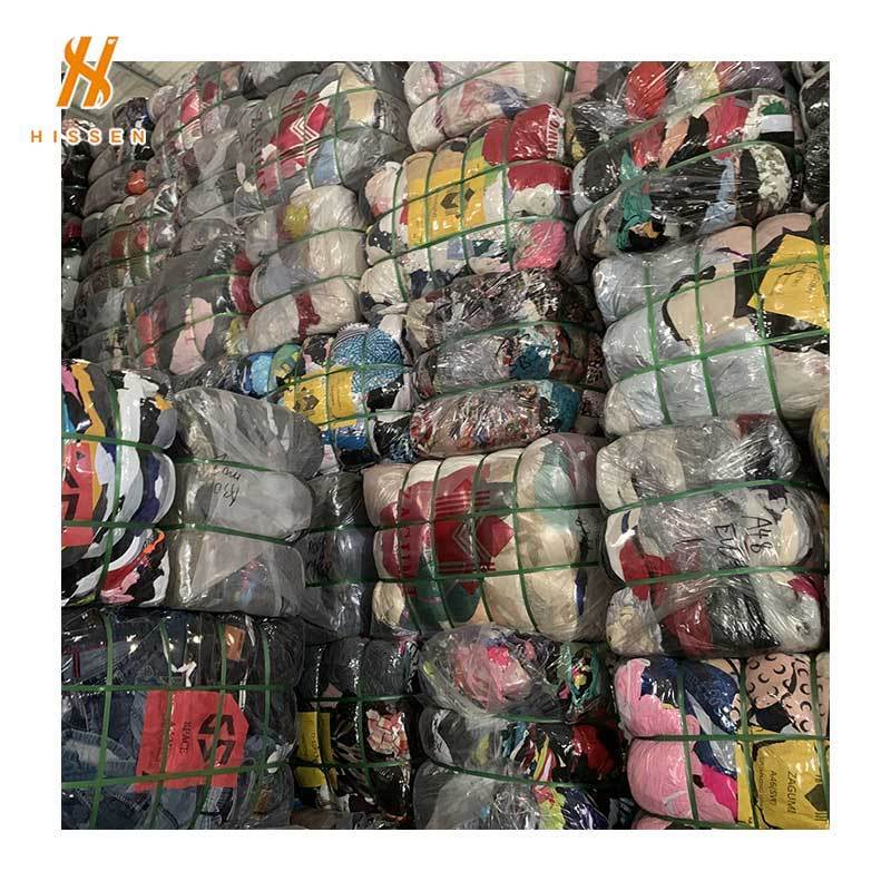 Cqs factory Bales 45 Kg Mixed Clothing Vip Korean Bale Used Clothes