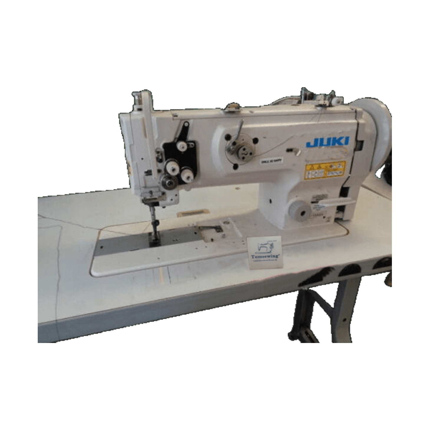 Japan used juki-lh 1508 compound feed walking foot sewing machines maquina de coser usada China Tomsewing