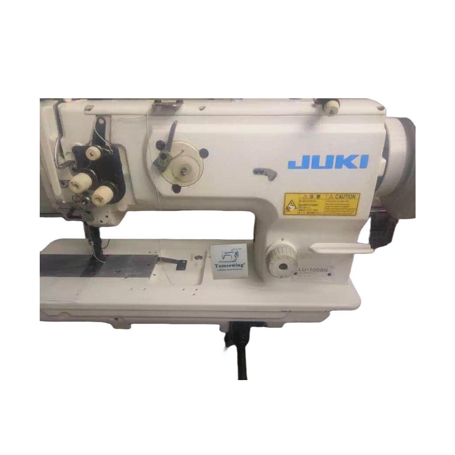 Japan used juki-lh 1508 compound feed walking foot sewing machines maquina de coser usada China Tomsewing