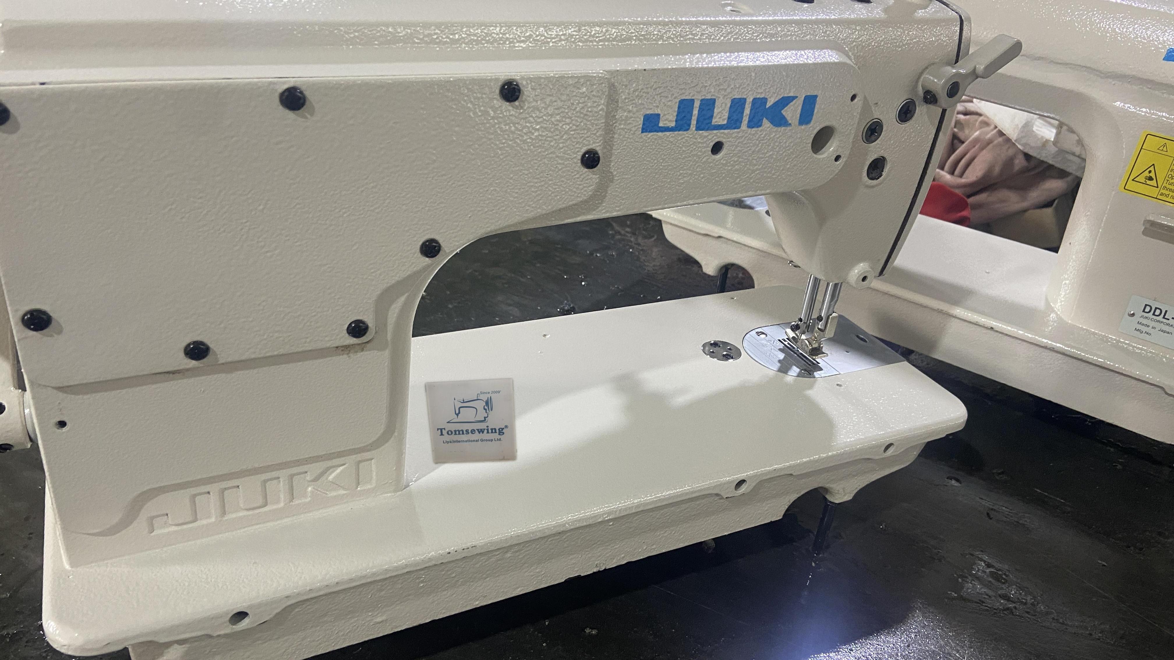 Secondhand Juki-DDL sewing machine 8700 Japan used sale in Mexico India Nigeria Pakistan Chile Turkey reconditioned by Tomsewing