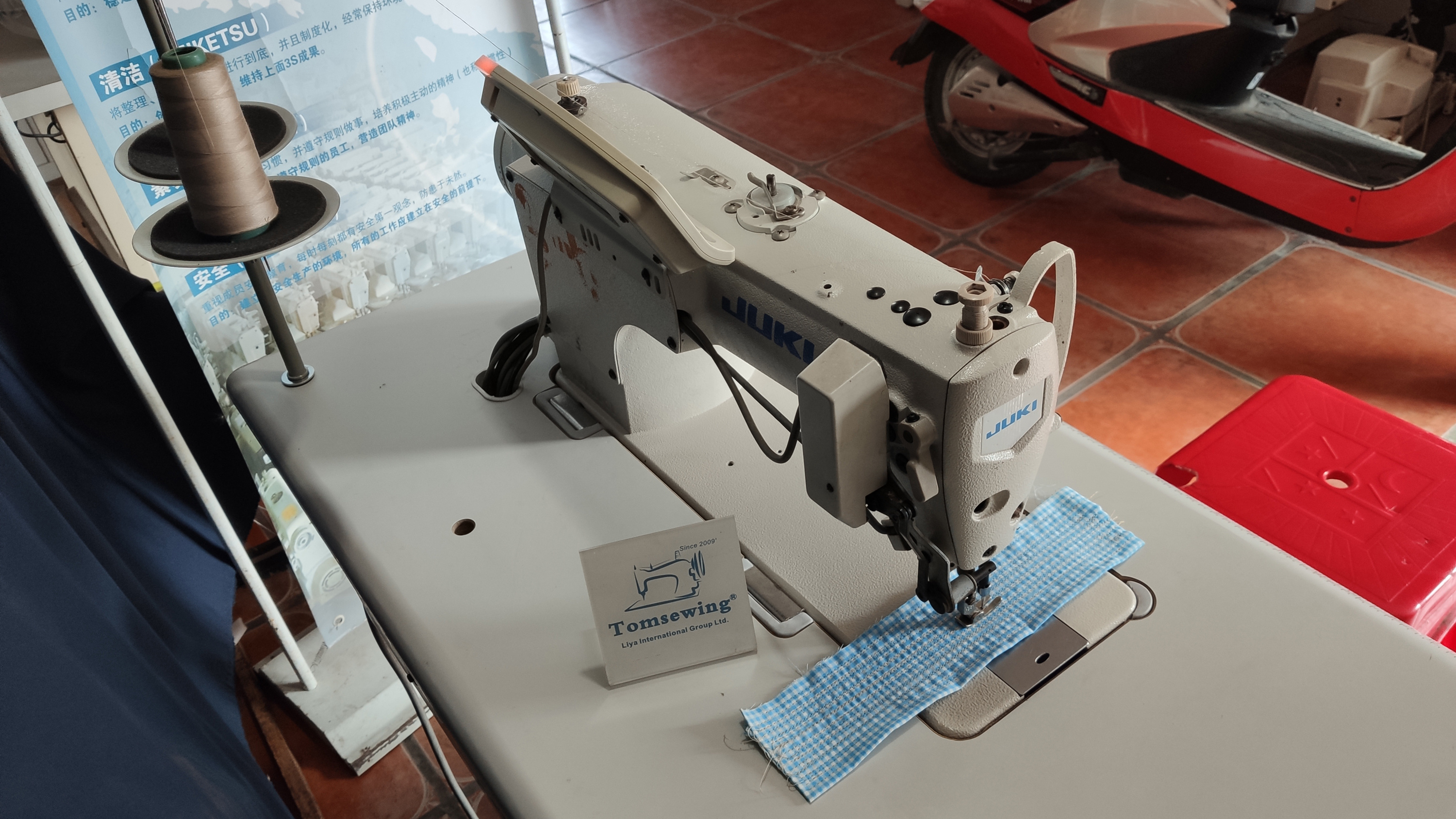 Used Japan UBT direct drive industrial sewing machine for juki ddl 9000 Second hand maquina de coser automatic usada