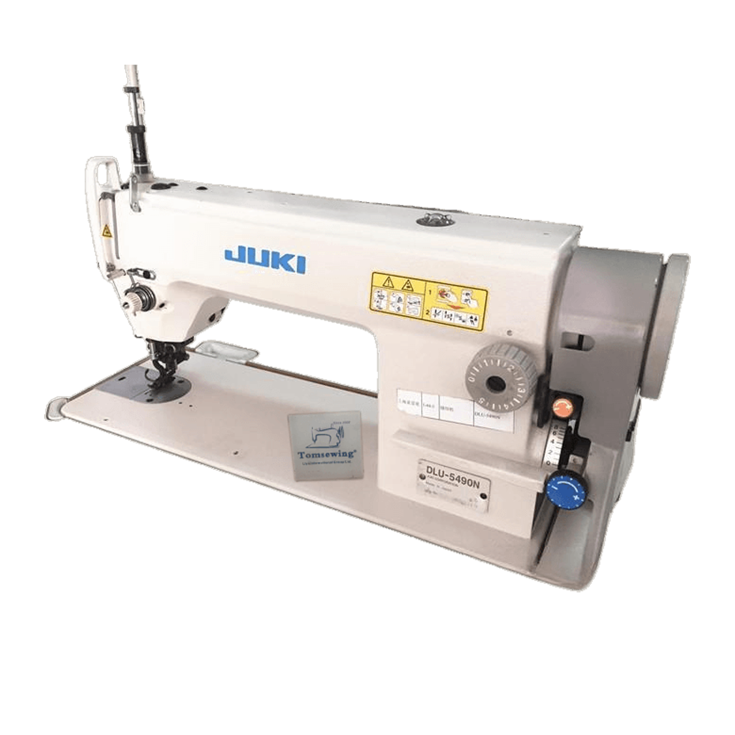 Japan Used Compound Triple feed walking foot industrial sewing machines leather  for JUKI-DLN 5490 China Tomsewing