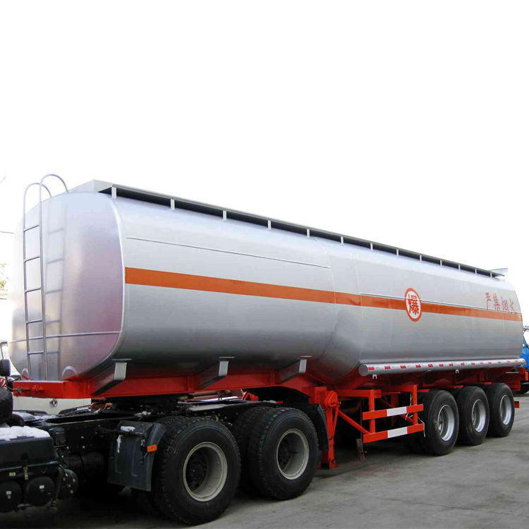 China Price 3 4 Axles Fuel Oil Tanker Semi Trailer water bowser  30000 - 55000 Liters Diesel Tank Trailer Truck