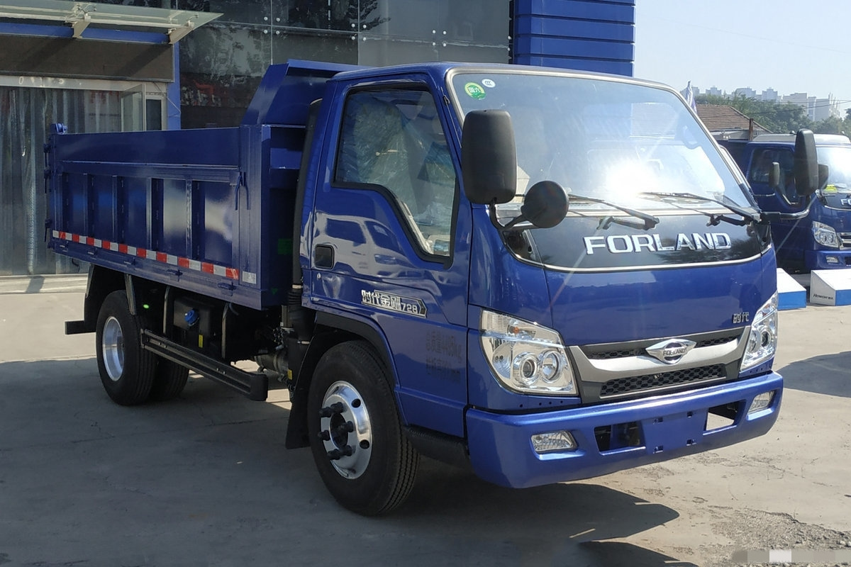 FOTON 4X2 light truck 3 tons diesel engine dumper truck tipper truck