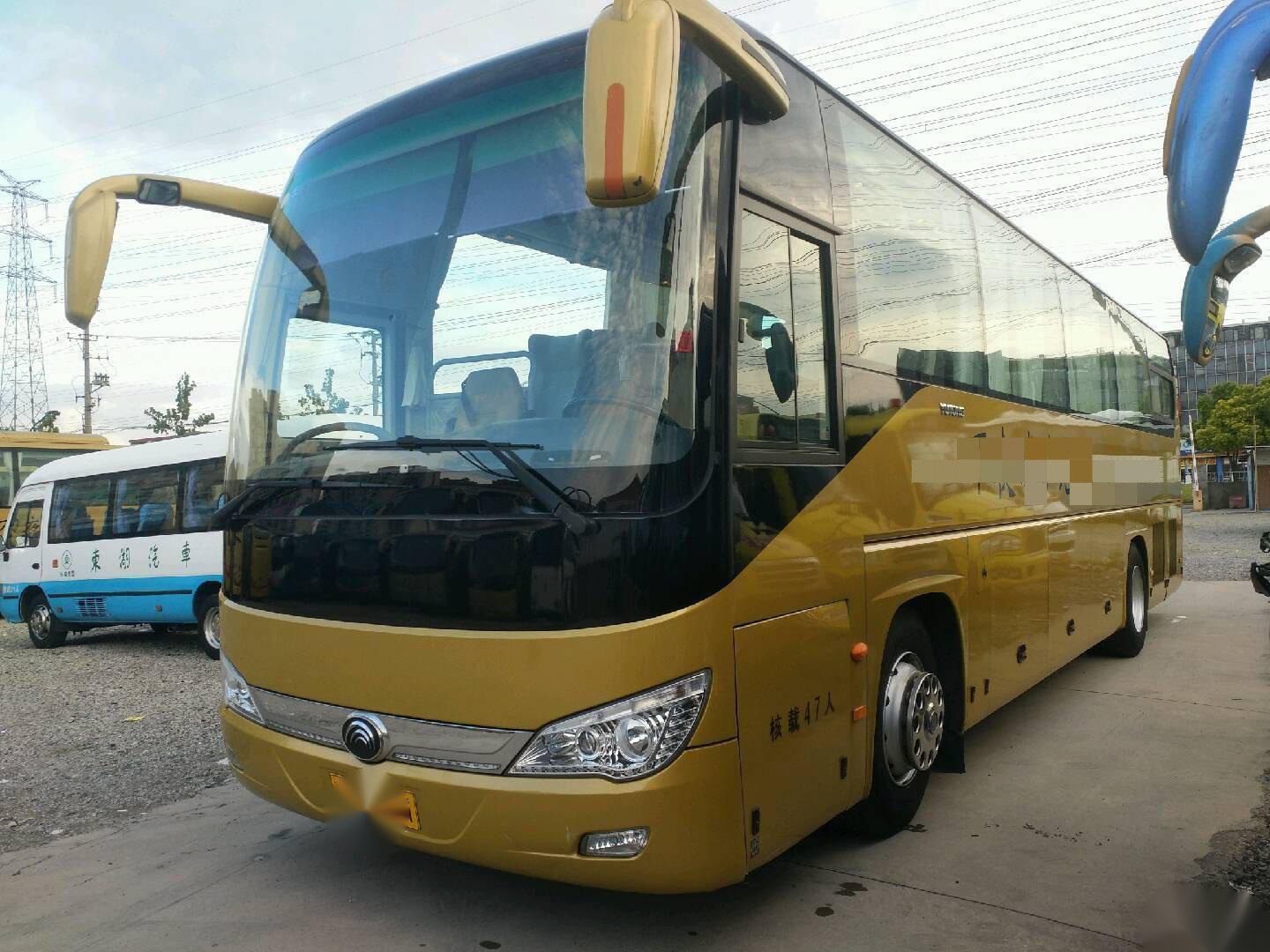 Used Yutong Bus Sale Trade 47 Seats Double Door Sealed Window Bus Chassis Rear Engine Bus Used