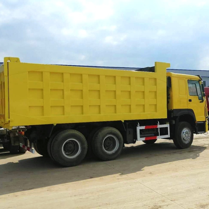 Used HOWO Dump Truck 10 wheels 50 Ton Capacity Sino Tipper Truck for sand mining