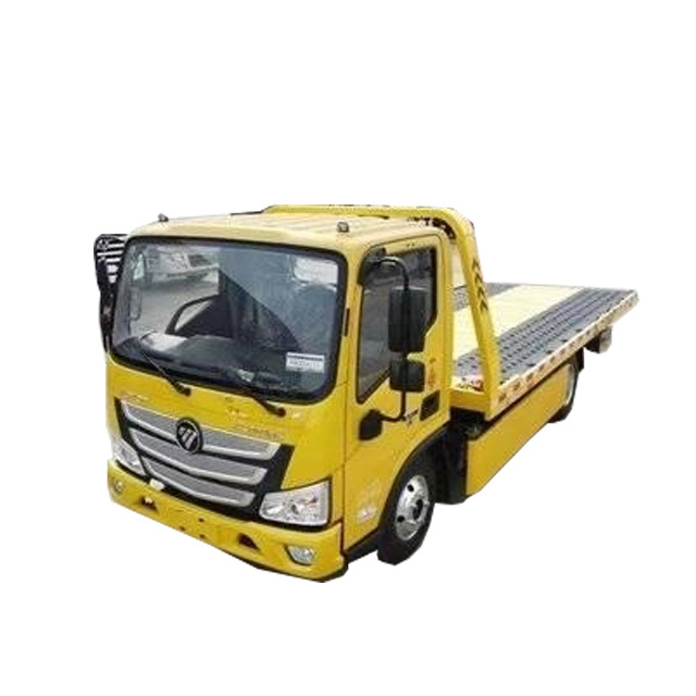 Used  F0TON  Euro6 130HP 4X2 flatbed tow trucks wreckers for sale