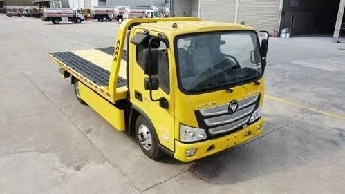 Used  F0TON  Euro6 130HP 4X2 flatbed tow trucks wreckers for sale