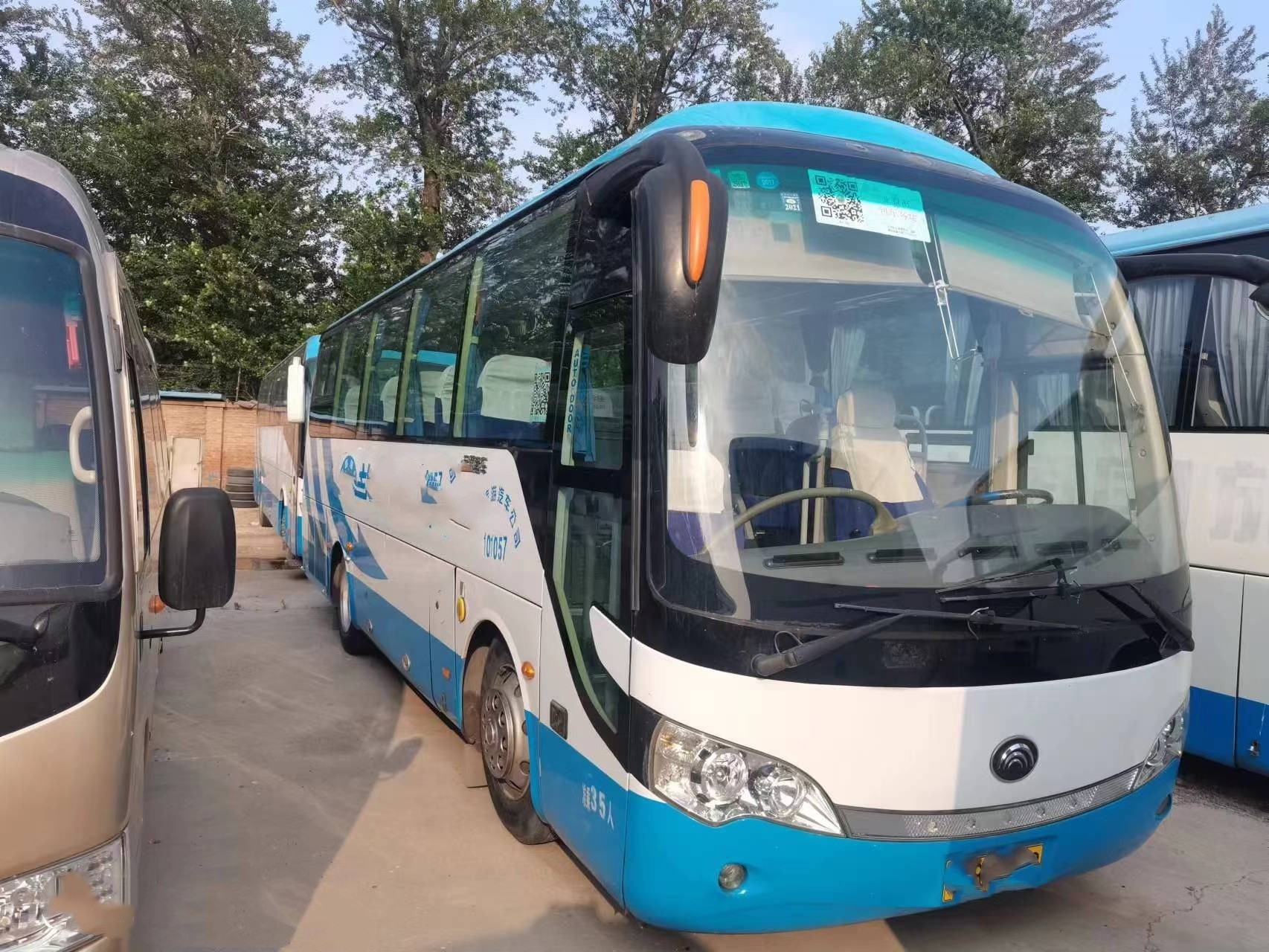 On Sale Used Yutong Bus For Sale Buses Price 35 Seats Euro 3 Good Condition Sealed Window Yuchai Engine Left Hand Drive