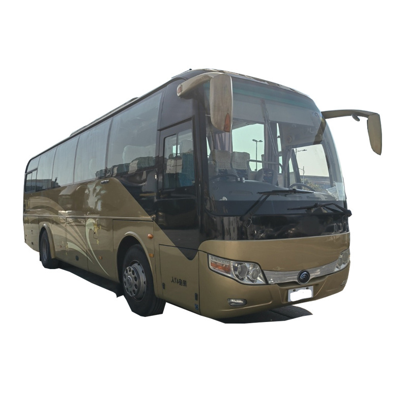 Used Yu tong bus 47-seater medium door Yu  tong 6107 bus manual transmission