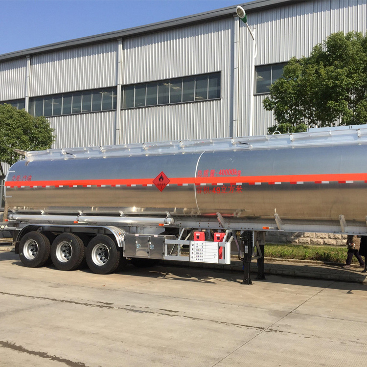 China Price 3 4 Axles Fuel Oil Tanker Semi Trailer water bowser  30000 - 55000 Liters Diesel Tank Trailer Truck