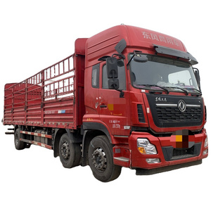 Dongfeng Diesel 8-Wheel Euro5 15T Heavy Duty 6*2 Used Delivery Fast Manual Lorry Truck Left 6x2 Fence Cargo Truck