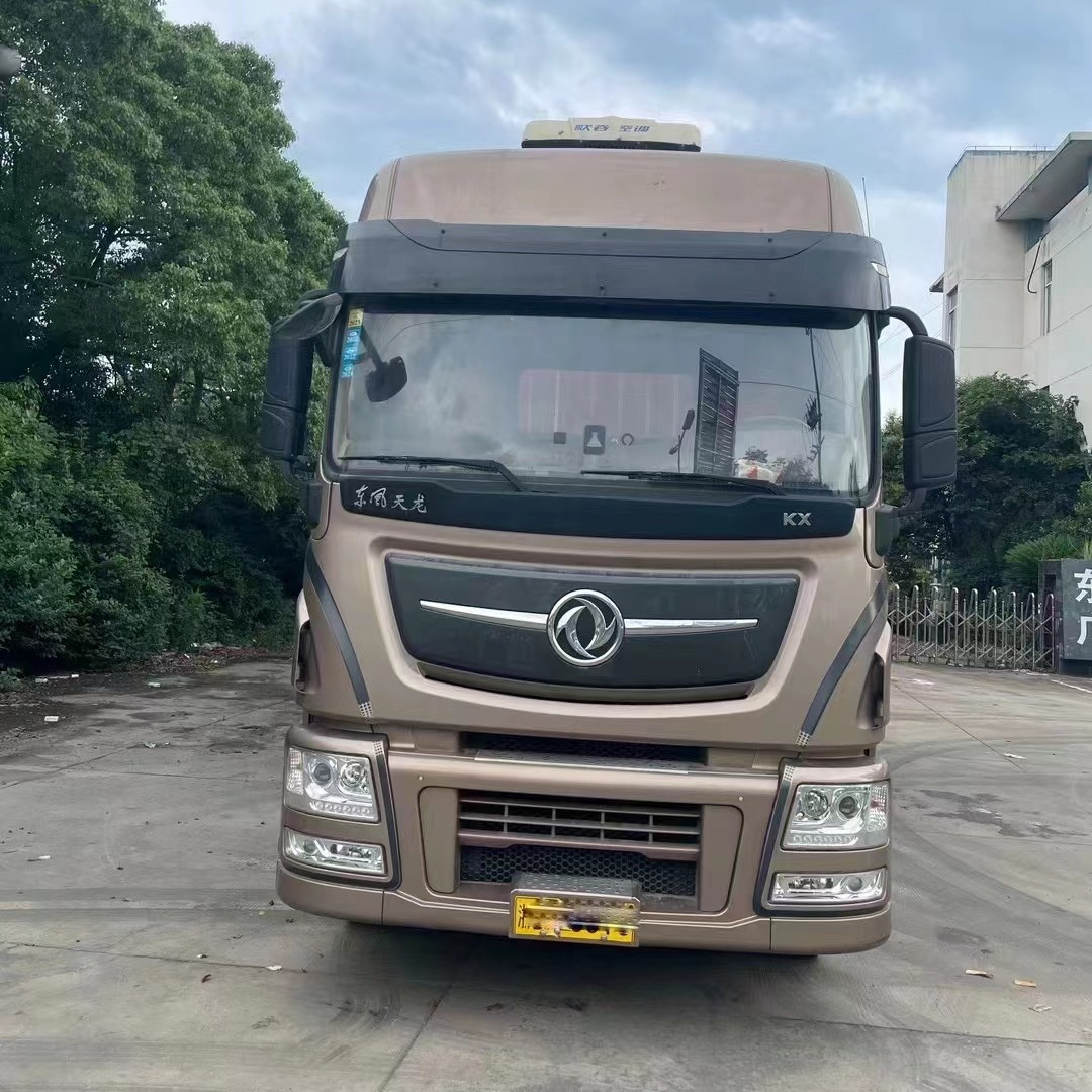 dongfeng port transport 10wheel diesel heavy 6*4 used trailer head prime mover towing 40t 6x4 560hp tractor trucks for sales