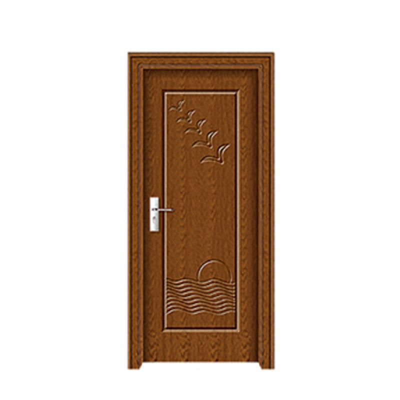 porte maison Interior PVC Wooden Doors Interior Aluminum Swing French Door for Villa Sound Insulation Inside Doors