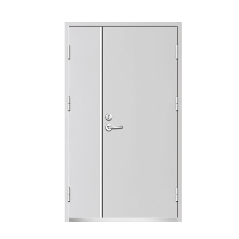 Competitive Price High Security Fire Steel Hotel Swing Door Single Leaf Security Entry Exterior Metal Steel Doors