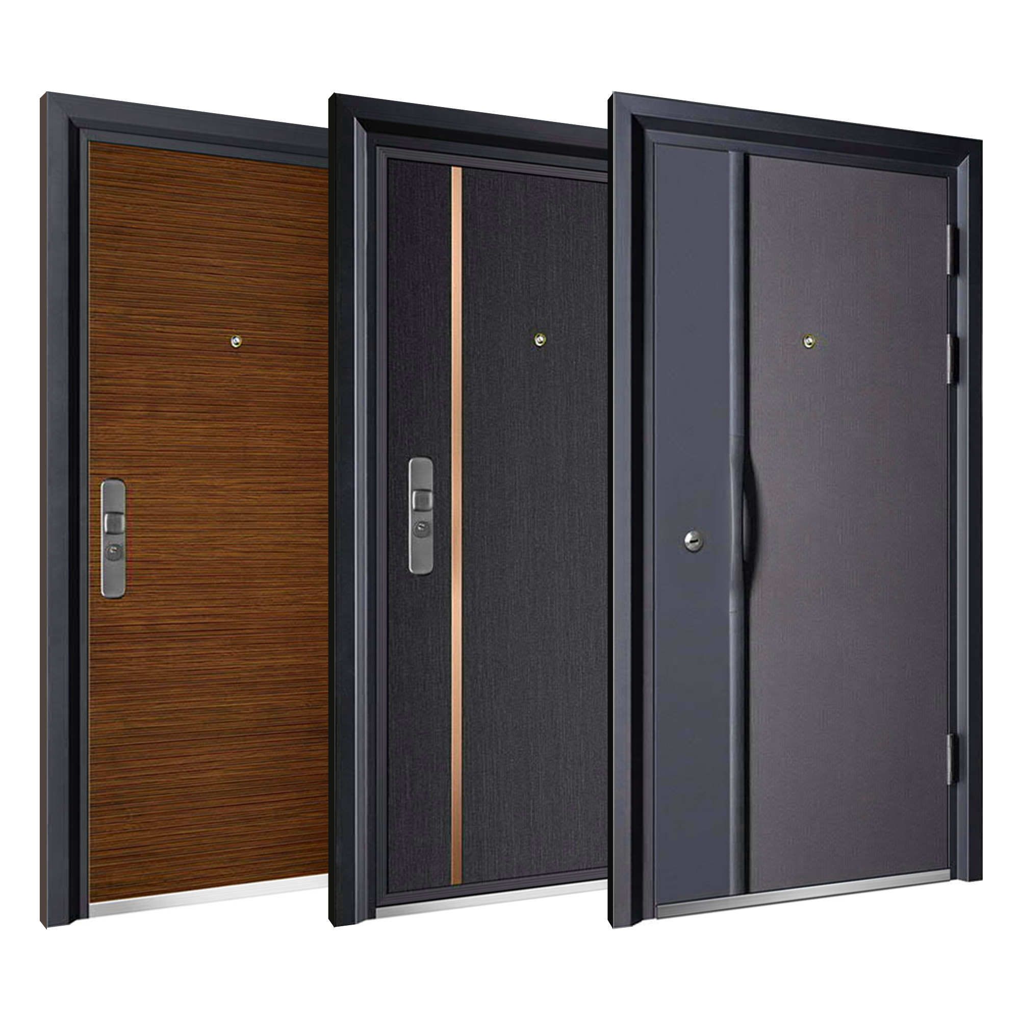 China Wholesale Double Door Security Doors Reinforced Mahogany Carved Entry Front Wooden Door Designs KERALA