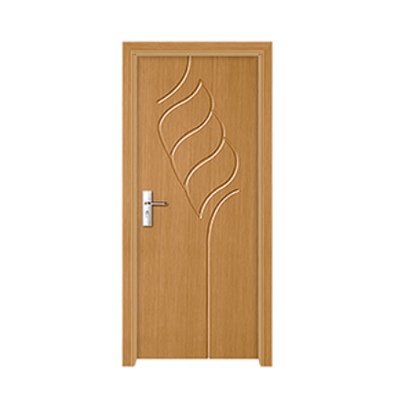 porte maison Interior PVC Wooden Doors Interior Aluminum Swing French Door for Villa Sound Insulation Inside Doors