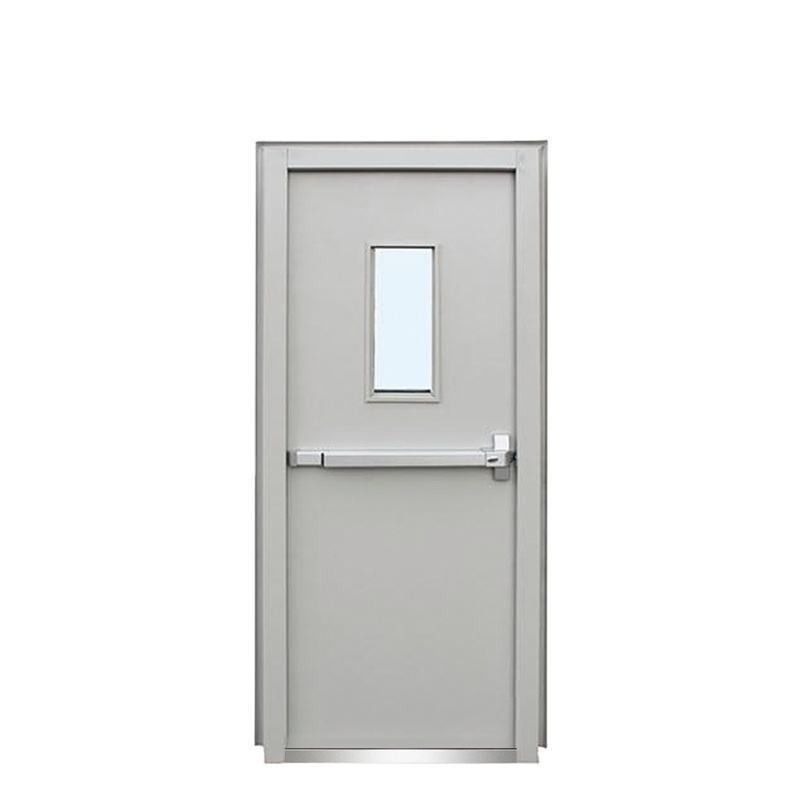 Wholesale High Quality 90 Minutes Fire Rated Door Commercial Building Hotel Used Solid Fire Rated Steel Doors