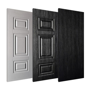 Modern American Style Stone Panel Entrance Main Door Interior Modern Soundproof Door for Bedroom Houses Steel Home Security Door