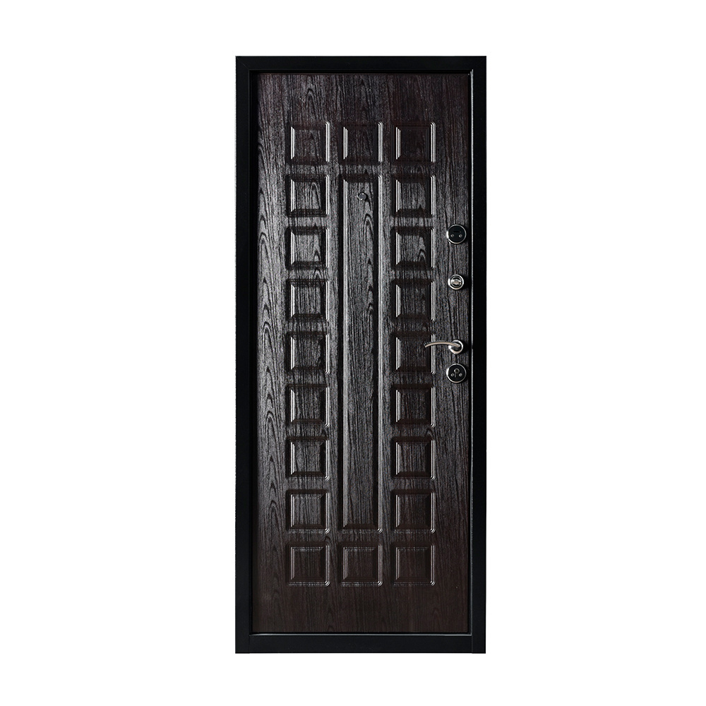 burglarproof hot sale worldwide commercial front door decoration Russia armed modern style custom-made