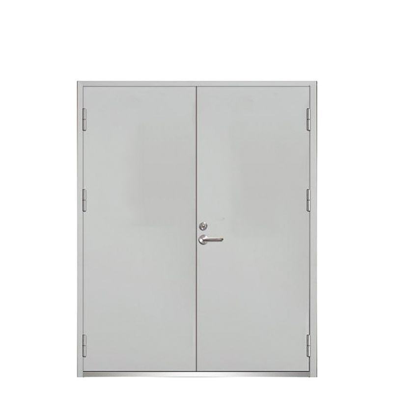 Wholesale High Quality 90 Minutes Fire Rated Door Commercial Building Hotel Used Solid Fire Rated Steel Doors