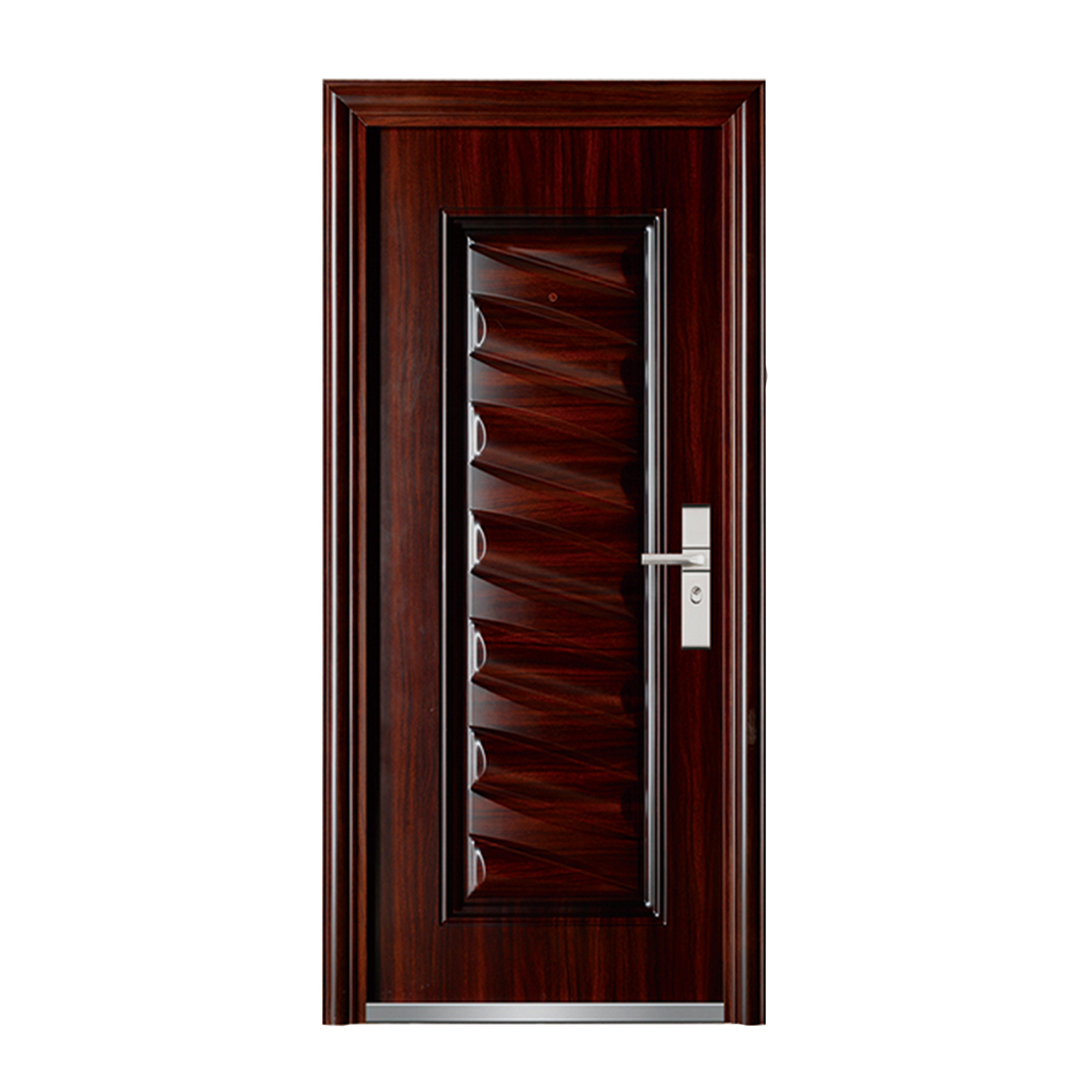 antitheft door Israel Security Door Hotel Entrance Doors Main Gate Design Single Anti-theft Steel Pivot Exterior