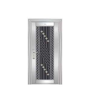 China Top Supplier Door Metal Steel Security Door SUS 304 Stainless Steel Single Entry Entrance Residential Door