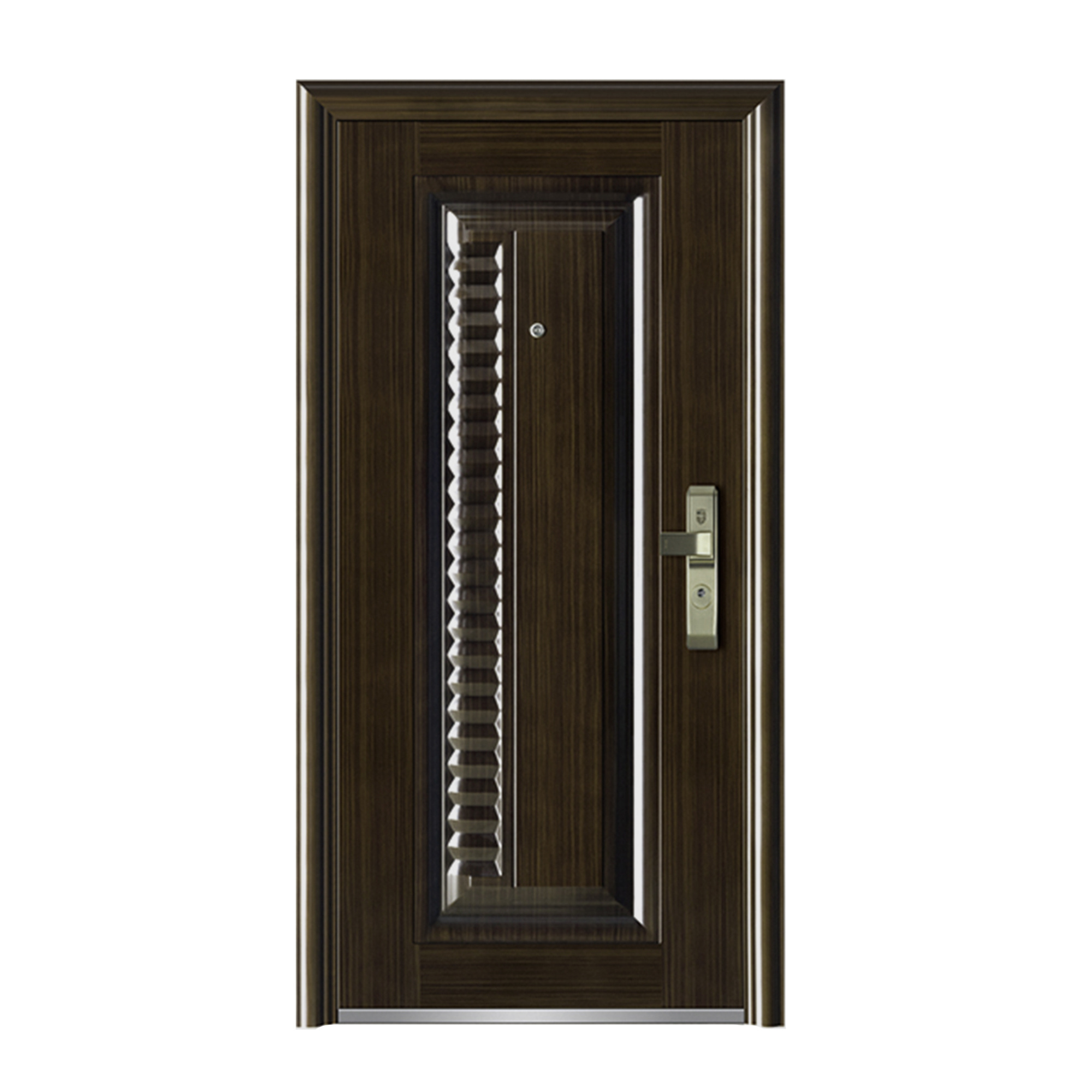 Modern Entry French Main Wrought Iron Door Heavy Duty Security Main Door Price Steel Metal Main Entrance Pivot Cheap Door