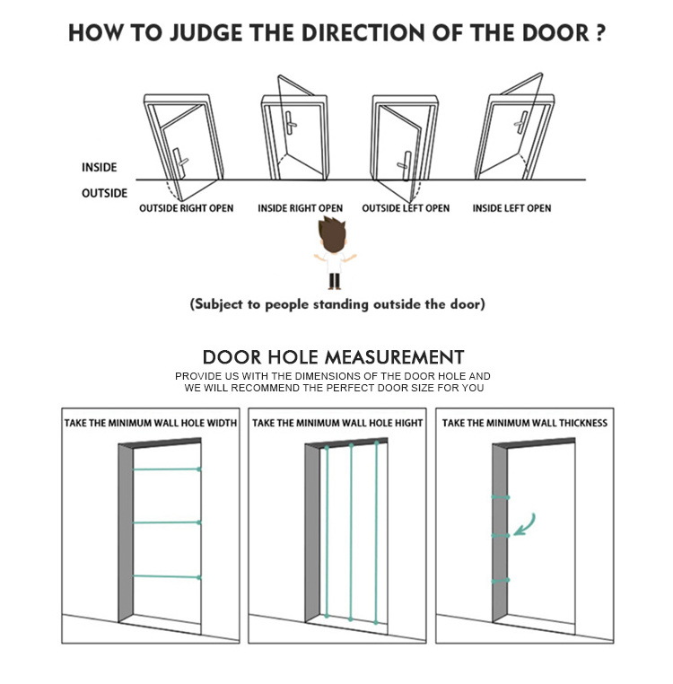 antitheft door Israel Security Door Hotel Entrance Doors Main Gate Design Single Anti-theft Steel Pivot Exterior