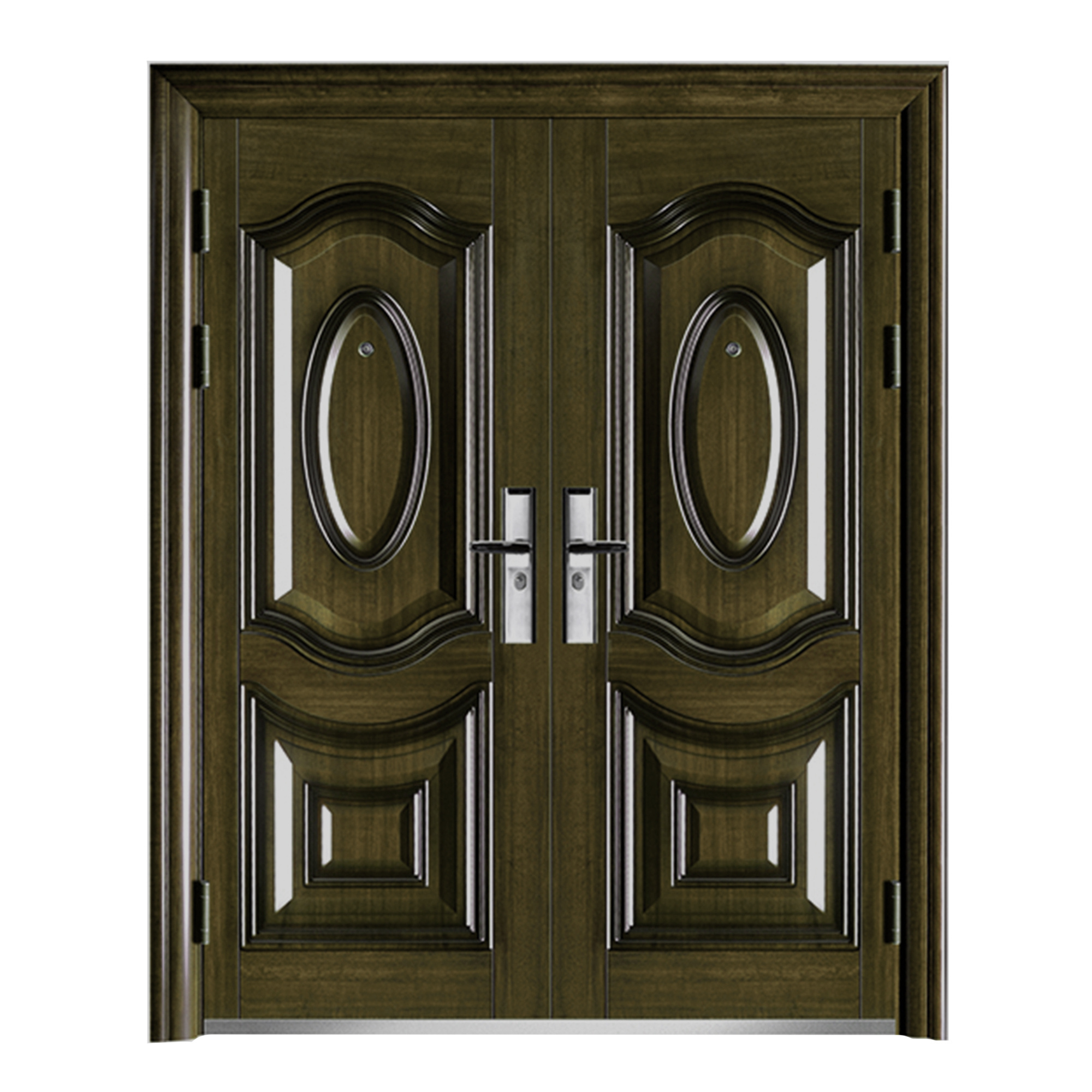 Specifications China Wholesale Steel Metal Door American Standard Security Exterior Door Oversized Entry Doors For Villa