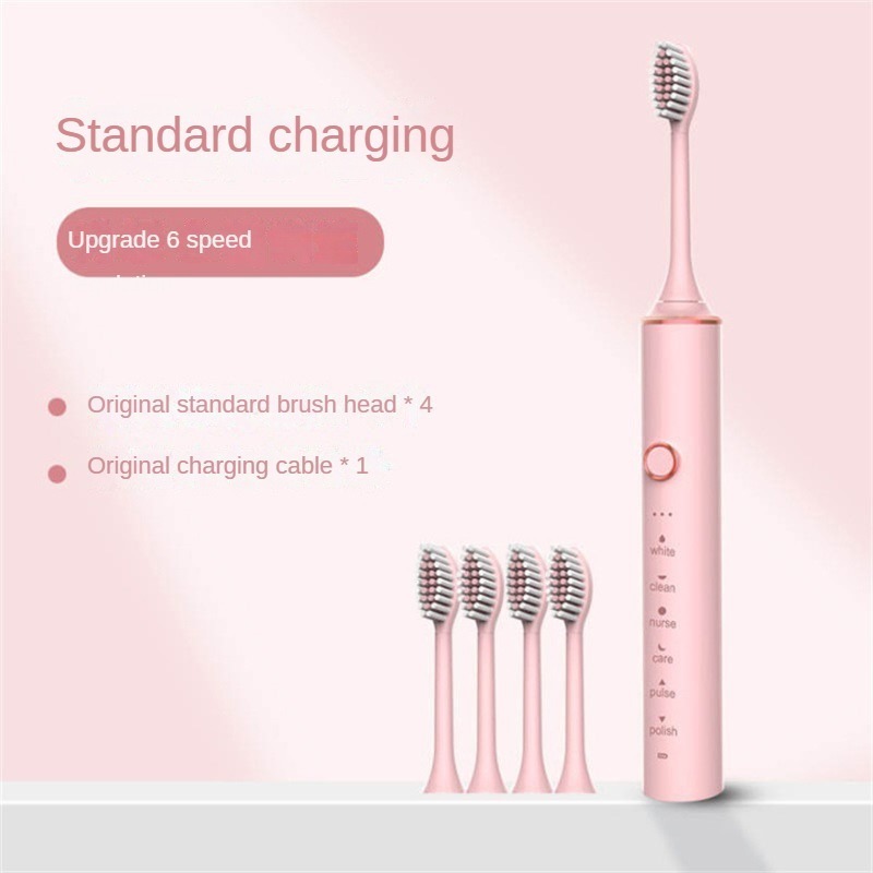 Mini oem Rechargeable tooth brush smart oral lovers usb pink electric toothbrush Sonic Male and Female Toothbrush with uv case