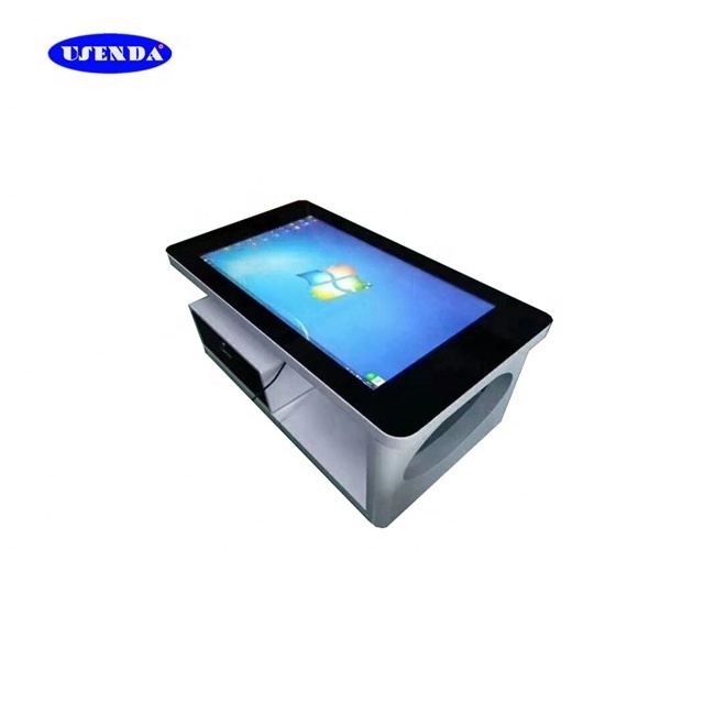 65 inch Multi capacitive touch  digital signage interactive LCD  screen coffee table