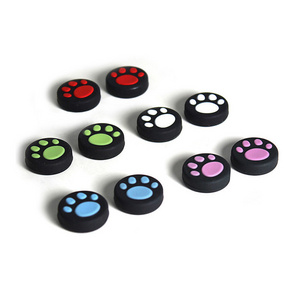 USENGKA Cute Paw Analog Controller Cap Cover Thumb Stick rubber Grips for Nintendo Switch for Switch Lite