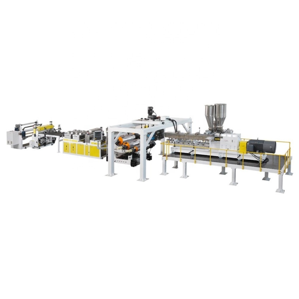 PET Sheet/Film Production Line, USEON Extruder for PET Sheet Extrusion