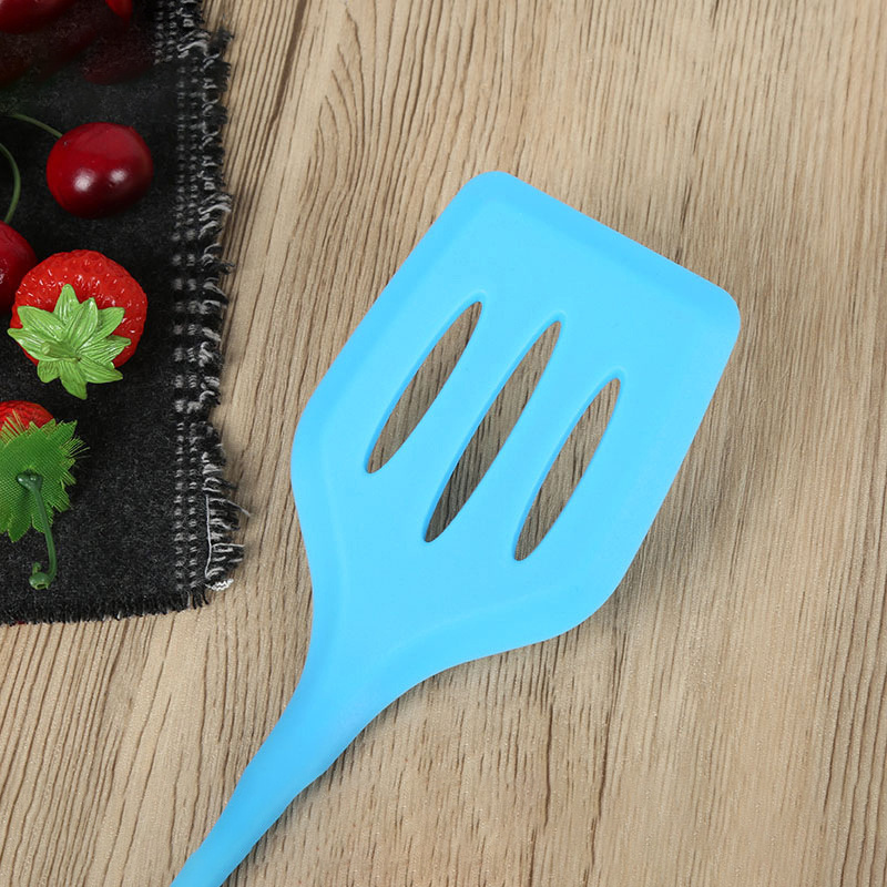 Nonstick Kitchen utensil Tool Silicone slotted spatula Turner leakage shovel