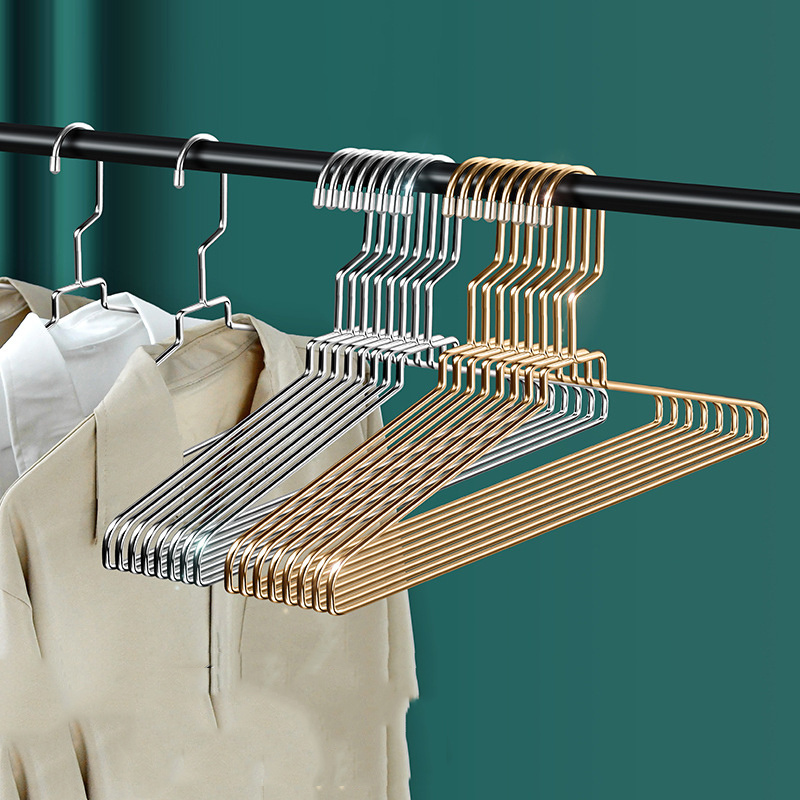 Factory New Single Tier Stainless Steel Clothes Hanger Rack Glossy for Living Room Kitchen Wardrobe or Bathroom Use