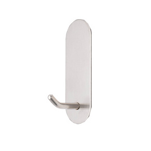 Custom Heavy-Duty Steel Adhesive Hook Self-Adhesive Kitchen Bathroom Shower Towel Hook for Outdoor Wall or Tool Hanging