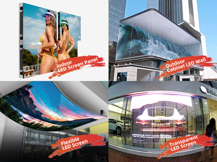 IP65 outdoor Led Advertising Screen P4.0 Support Customization Outdoor Digital Billboard OEM Led Display Advertising For Sale