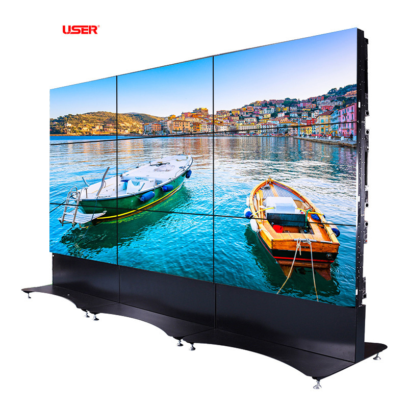 46 55 Inch lcd video wall led xxxx video wall screen cabinet with video wall processor,controller