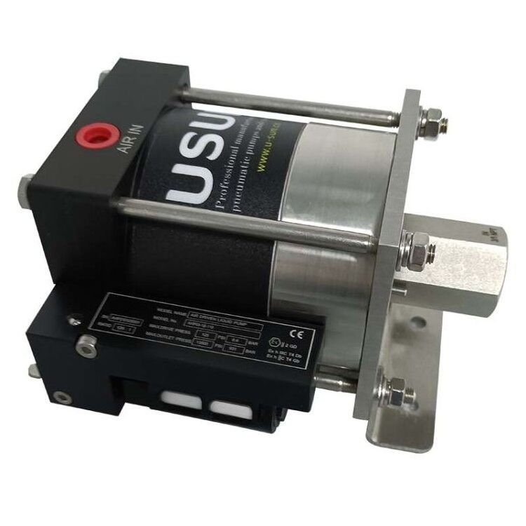 USUN  Model: M71-S Similar Haskel stainless steel end high pressure air hydro testing pump for vessel inspection