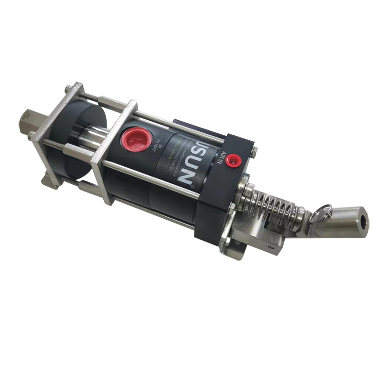 USUN  Model: M05S Maximum  4 MPA   Mini portable air driven liquid pressure pump with manual handle