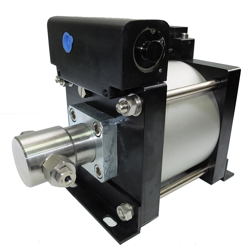 USUN Model:AH400   2000-3200 Bar Output ultra high pressure  pneumatic Liquid booster pump for water jetting machine